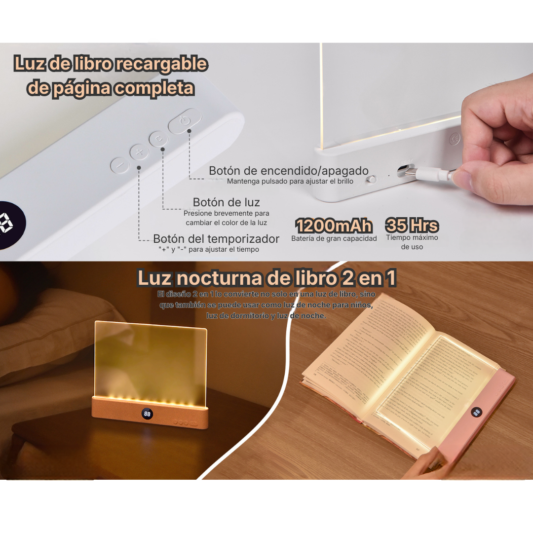 Lámpara LED de Lectura Lúmina Page